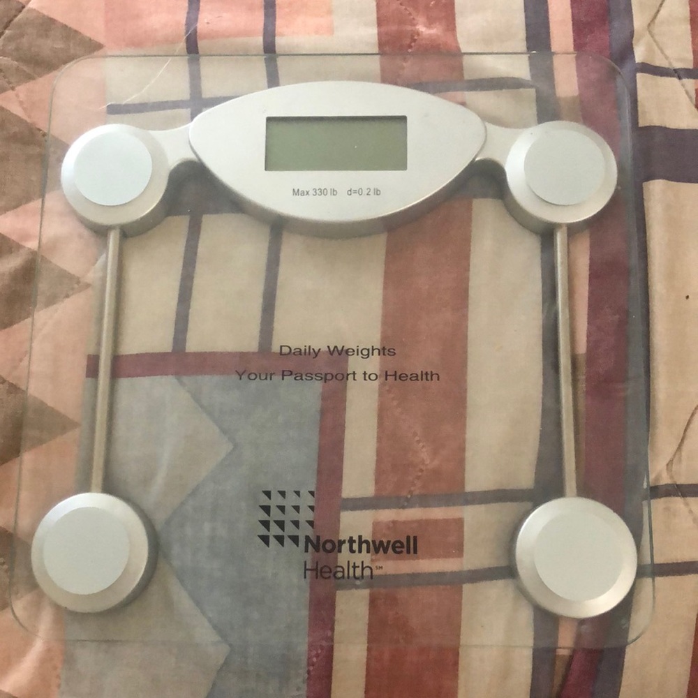 Like brand new scale daily weights